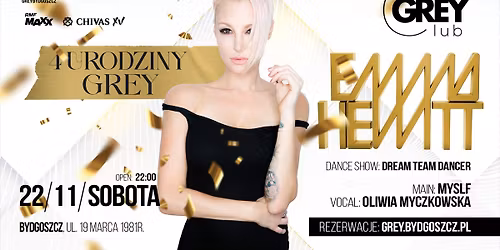 EMMA HEWITT | 4. URODZINY GREY CLUB BYDGOSZCZ | 22.11.2025