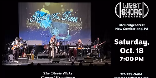 Nicks in Time: Stevie Nicks Tribute Sponsored by Cornerstone Coffeehouse