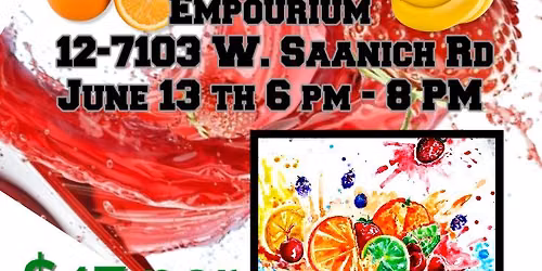 Fruit Punch Watercolor Class