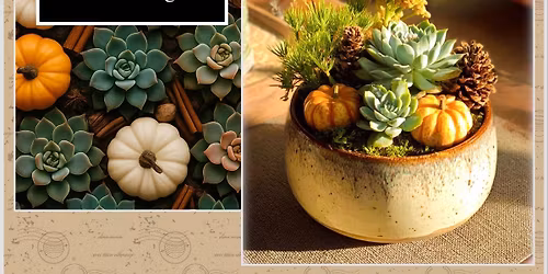 Friendsgiving Succulent Gathering