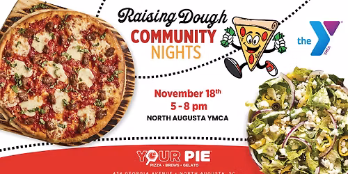 \ud83c\udf55 Dine for a Cause \u2013 Support YMCA North Augusta! \ud83c\udf55