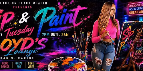 TAKEOVER TUESDAYS SIP & PAINT PARTY