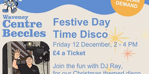 Festive Adult Day Time Disco - Beccles
