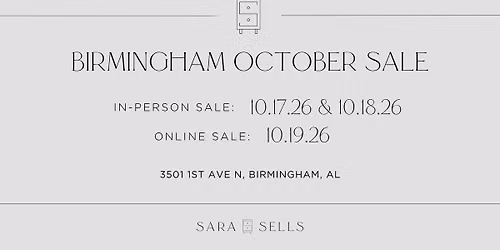 October Sale - Birmingham