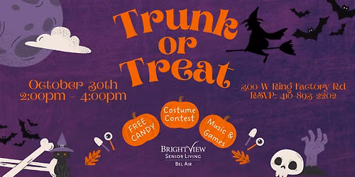 ANNUAL TRUNK OR TREAT 
