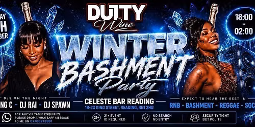 DUTTY WINE READING - BASHMENT WINTER PARTY 