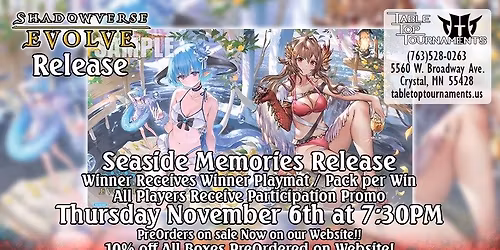 SDV Seaside Memories Release