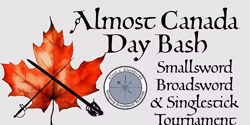 Almost Canada Day Bash