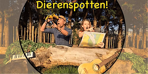 Boekstartfestival: Dierenspotten! Met Robbie en Marieke (2-4 jaar)