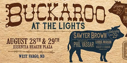 Buckaroo: Old Crow Medicine Show Sawyer Brown Marty Stuart & Phil Vassar - 2 Day Pass