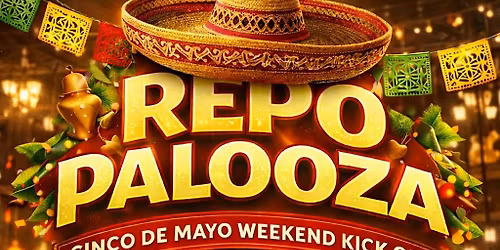 REPO PALOOZA! $5 DRINKS! $25 HOOKAH TILL 12! $400 2 BOTTLES