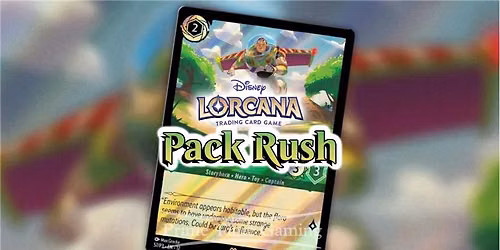 Lorcana Pack Rush Event