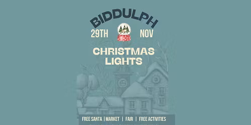 Biddulph Christmas Lights Switch On Event