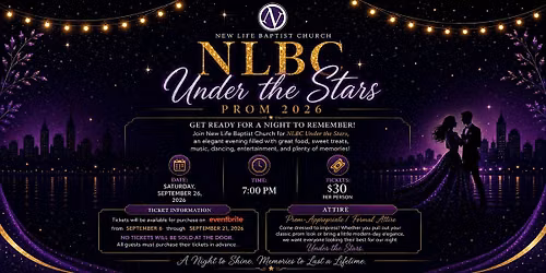 NLBC UNDER THE STARS PROM 2026