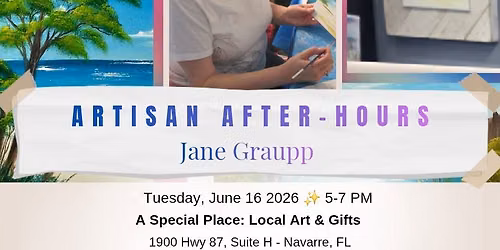 Artisan After-Hours: Jane Graupp
