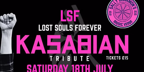 KASABIAN tribute LSF + INDIE DISCO \ud83e\udea9