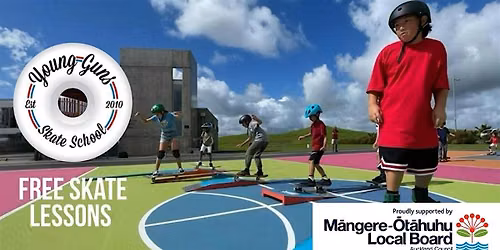 NEW DATE FREE Young Guns Skate School- Radonich Park - 15 August 2026