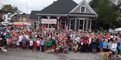 24th Annual Santa Run hosted by Carpe Diem Coffee & Tea Co benefitting Mobile Baykeeper