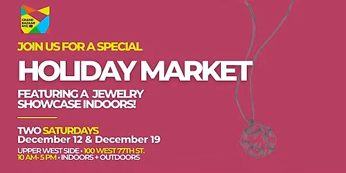 Jewlery Showcase Holiday Market