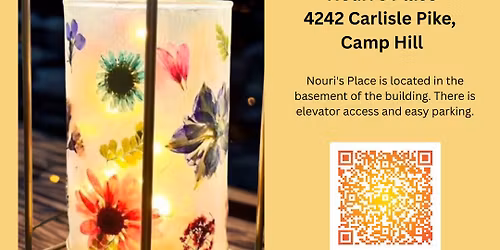 Floral Lantern Workshop @ Nouri's Place