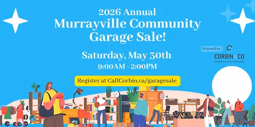 2026 MURRAYVILLE COMMUNITY GARAGE SALE