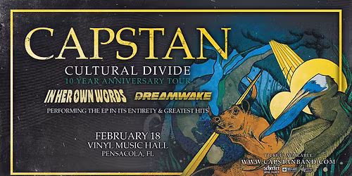 Capstan - Cultural Divide 10 Year Anniversary Tour at Vinyl Music Hall