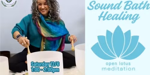 Sound Healing Session at Open Lotus Meditation