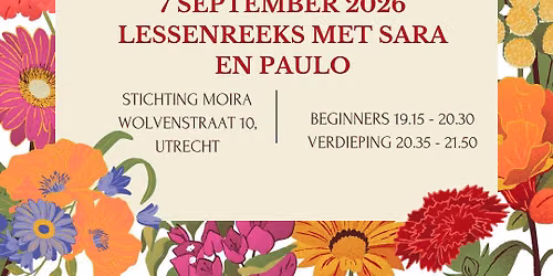 Proefles balfolk met Sara en Paulo