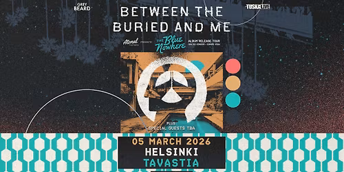 TuskaLive: Between The Buried and Me 5.3.2026, Tavastia, Helsinki