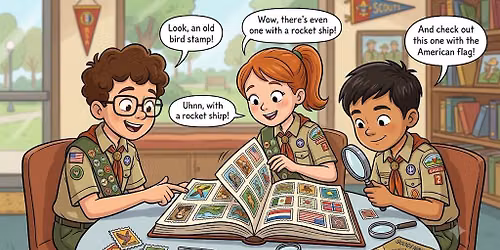 Stamp Collecting Merit Badge