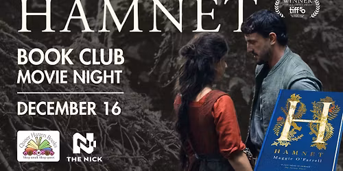 Hamnet Book Club - The Nick x Queer Haven Books