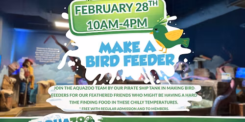MAKE A BIRD FEEDER CRAFT at AquaZoo