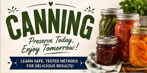 Canning Class - Tipton County Extension 