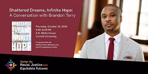 Shattered Dreams, Infinite Hope: A Conversation with Brandon Terry