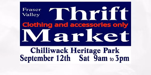 Fraser Valley Thrift Clothing Market