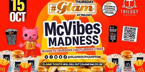 \ud83d\ude3b Glam Thursdays | \ud83d\ude0b MACCIES TAKEOVER! \ud83d\ude0b Southampton's Best Student Night! \ud83d\ude3b \u00a31 Shots All Night! \ud83e\udd43
