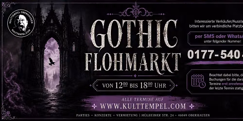 Gothic Flohmarkt am 14.02.2027