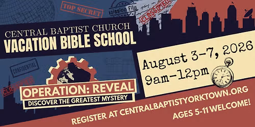 VBS 2026 - Operation: Reveal [Discover the Greatest Mystery]