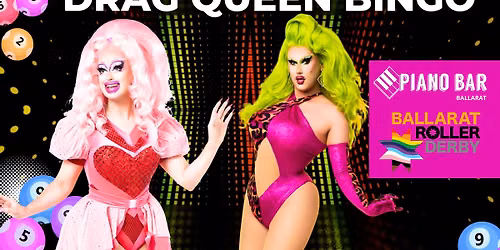 Drag Bingo  - Fundraiser for Ballarat Roller Derby League