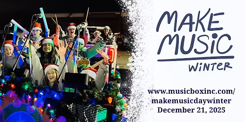 Make Music Day Winter. Collierville school. Free, fun & family Friendly music event!