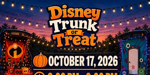 Disney Trunk Or Treat