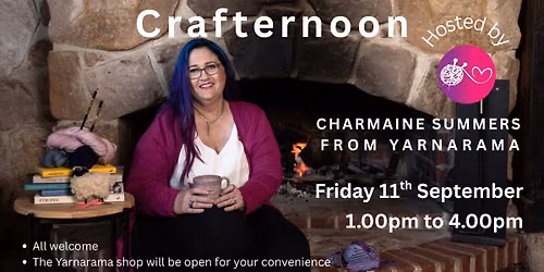 Yarnarama Crafternoon September