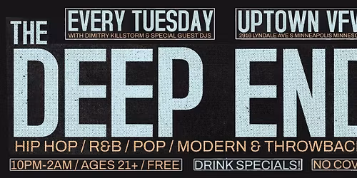THE DEEP END (hip hop \/ r&b \/ pop \/ modern & throwbacks)