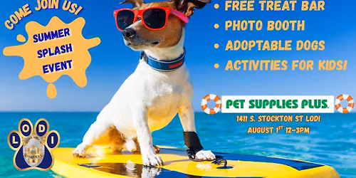 Summer Splash Adoption Event! 