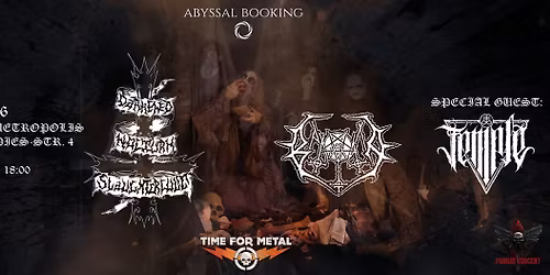 Darkened Nocturn Slaughtercult +++ Baxaxaxa +++ Temple in Forum\/Metropolis 