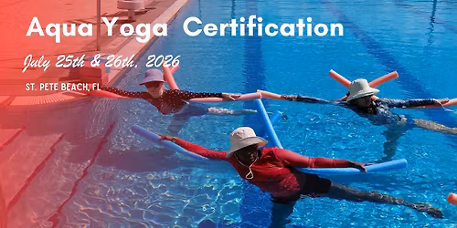 July Aqua Yoga Certification