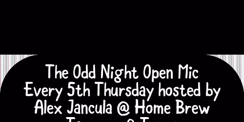 Video recording Open Mic Night w\/ Alex Jancula hosting 