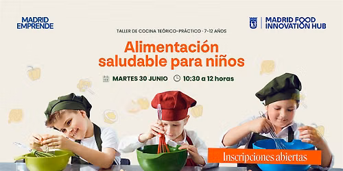 Taller infantil : Alimentaci\u00f3n saludable para ni\u00f1os
