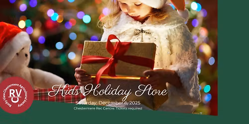 Kids Holiday Store shopping experience ( In Conjunction with That Winter Thing)