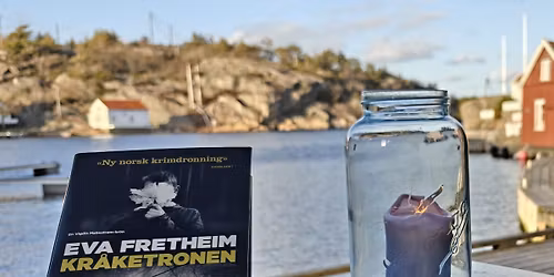 Bokbad med krimforfatter Eva Fretheim